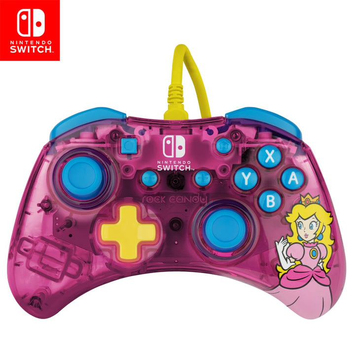 PDP Rock Candy verkabelt Gaming Switch Pro Controller - Official License Nintendo - OLED / Lite Comp