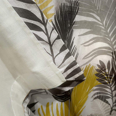 Fusion Home Furnishings Tropical Tropische Ösen, 1 Paar, Polyester, Vorhänge: 117 X 137 cm (B X L),