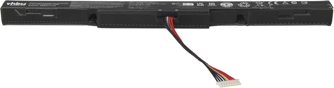 vhbw Akku kompatibel mit Asus N752VX-GC116T, N752VX-GC120T, N752VX-GC128T, N752VX-GC131T Notebook (3