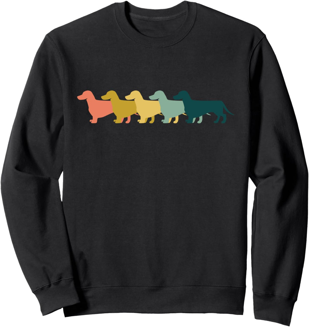 Dachshund Dog Lover Retro Pop Art Sweatshirt