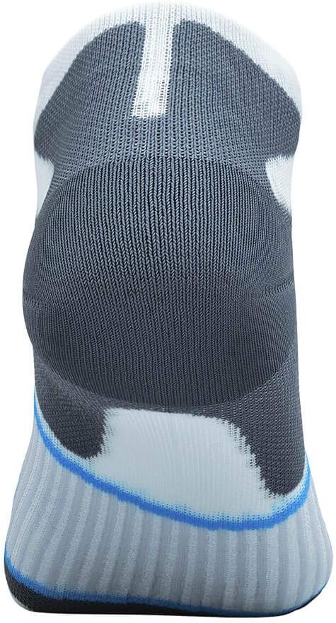 BAUERFEIND Sportsocken Run Performance Low Cut Socks, 1 Paar kurze Laufstrümpfe 38-40 Blau-Weiss, 38