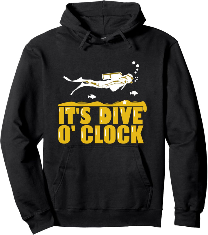 It's dive o'clock - Taucher Pullover Hoodie
