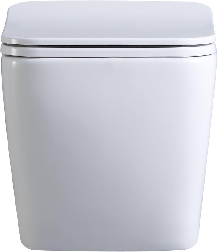 Cube Design Hänge WC spülrandlos Toilette inkl. WC Sitz mit Softclose Absenkautomatik + abnehmbar