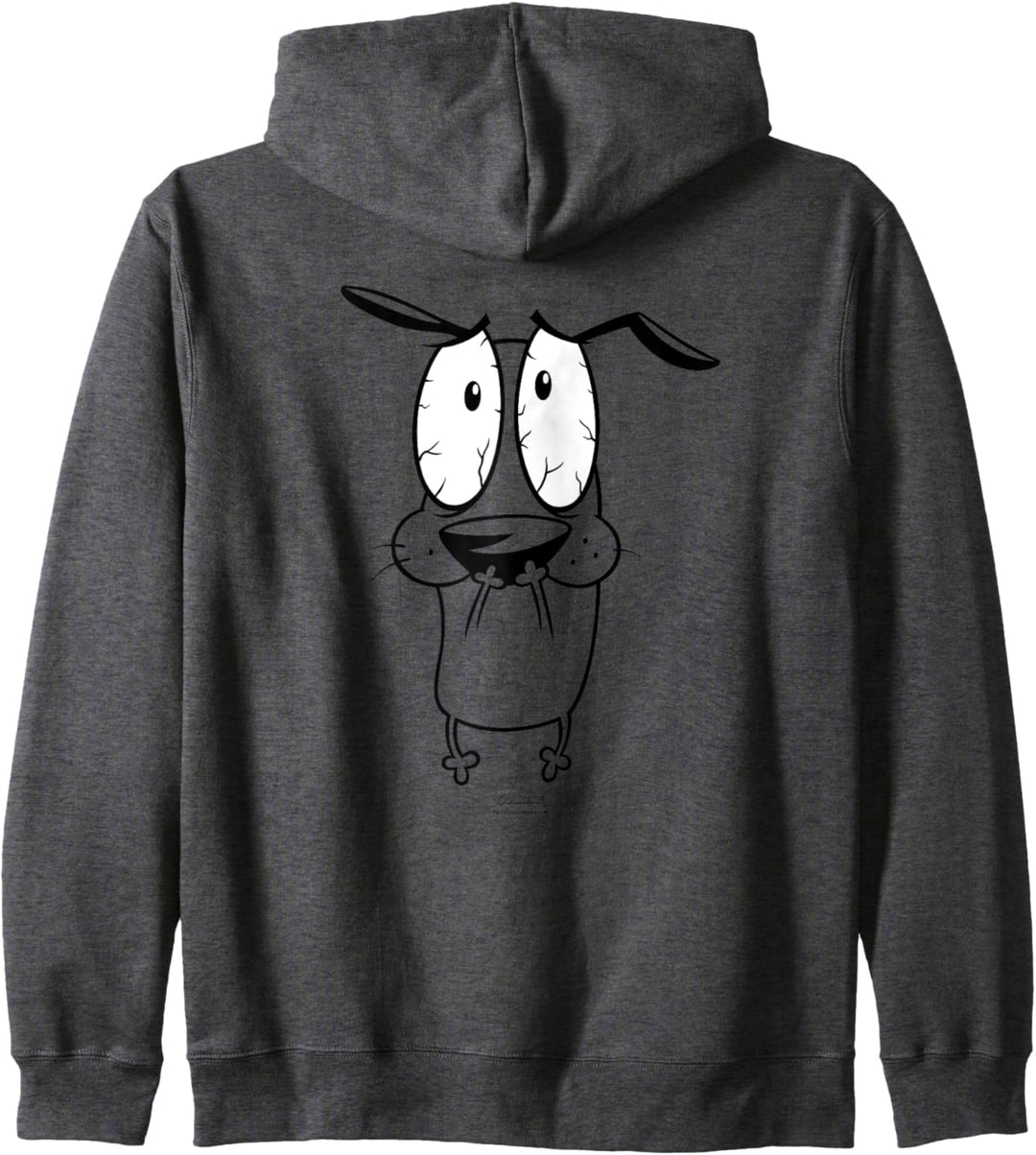 Courage the Cowardly Dog Scared Kapuzenjacke