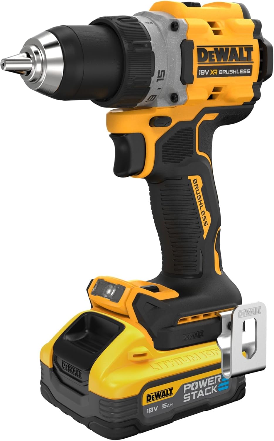 DeWalt DCD800H2T Bohrschrauber Powerpack – 2 Akkus 18 V 5 Ah – DCD800H2T-QW