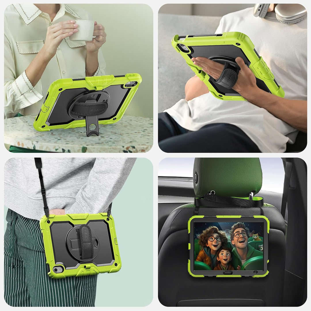 SEYMAC Hülle für iPad (A16) 11./10. Generation 11/10,9 Zoll 2025/2022, Stossfeste für iPad 10 Genera