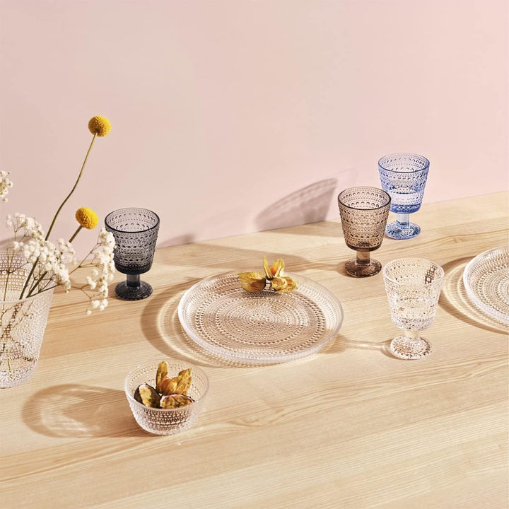 Iittala 1051136 Kastehelmi 2-er Set Gläser, 26cl, leinen, Glas 26 cl Leinen, 26 cl Leinen