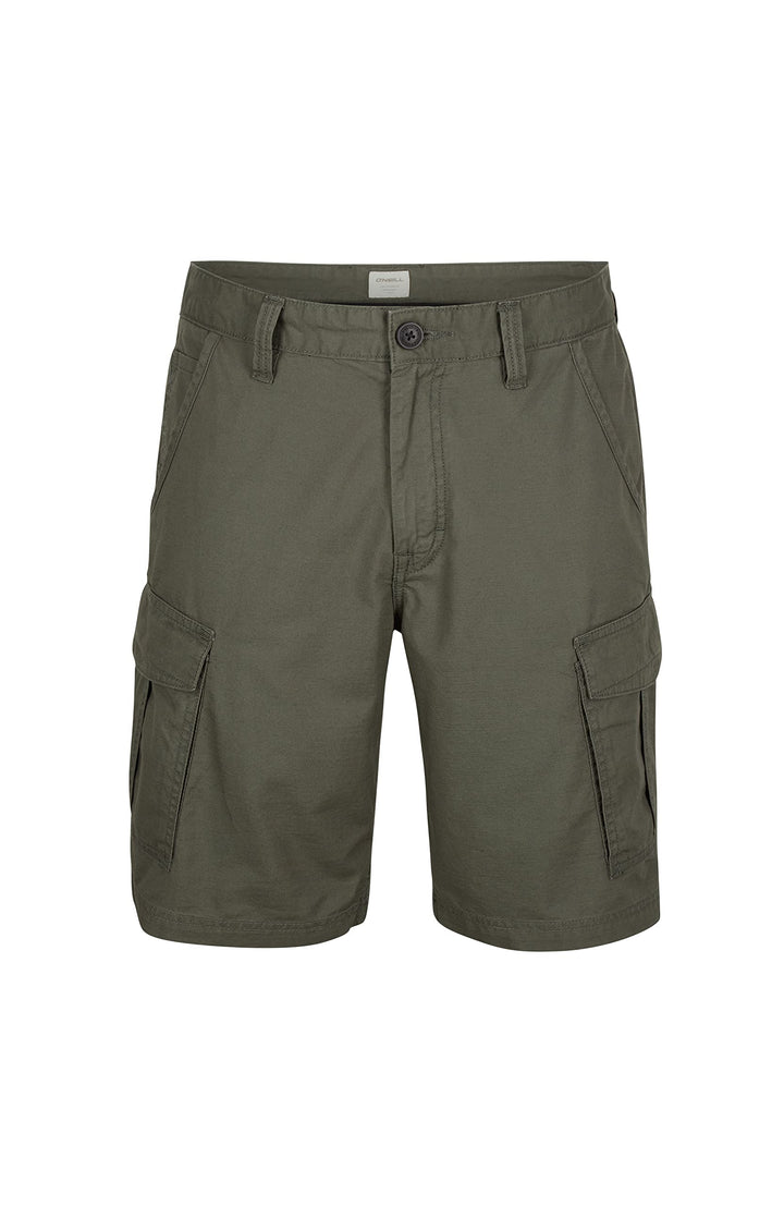 O'Neill Herren Cargo-Shorts Beach Break Cargo Shorts Regular 6530 Militärgrün - A, Regular 6530 Mili