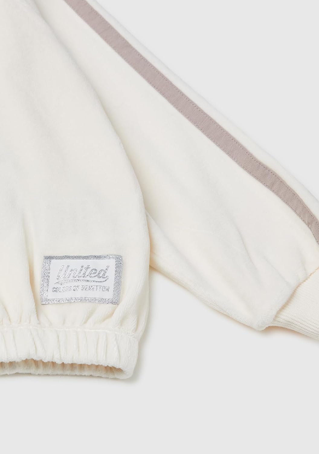 United Colors of Benetton Mädchen Strickjacke 150 Weiss, 150 Wei&amp;