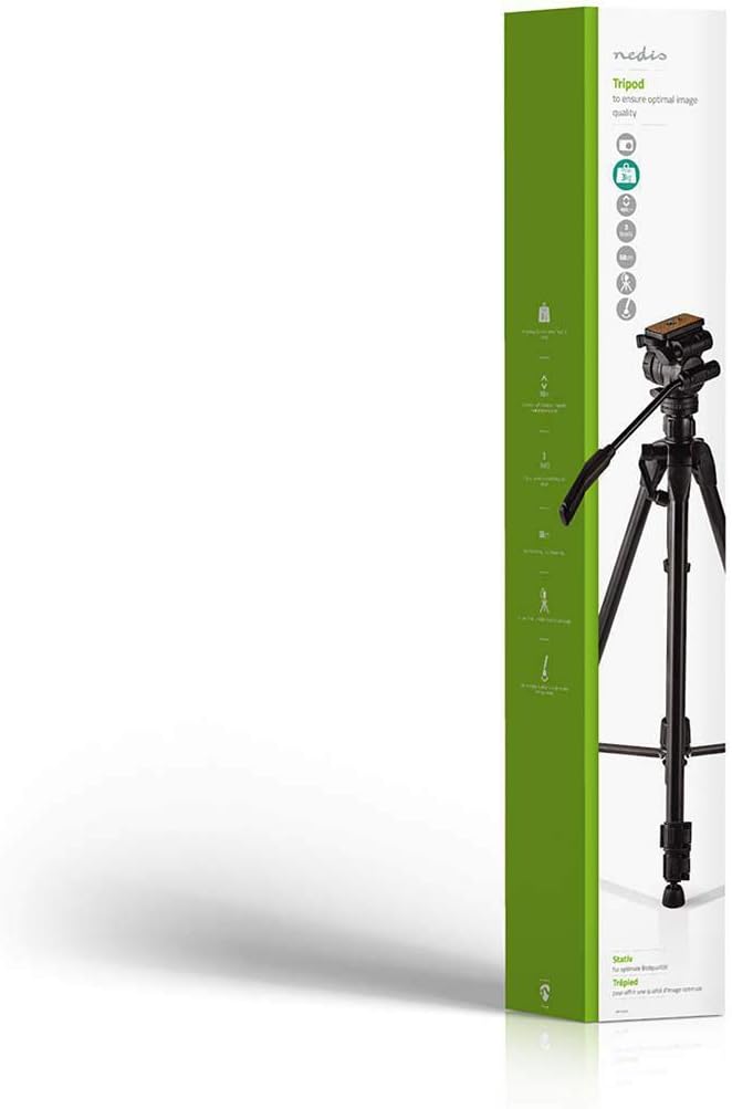 Stativ - Maximale Belastbarkeit: 3.0 kg - Min. arbeitshöhe: 60.0 cm - Max. Arbeitshöhe: 165.0 cm - 3