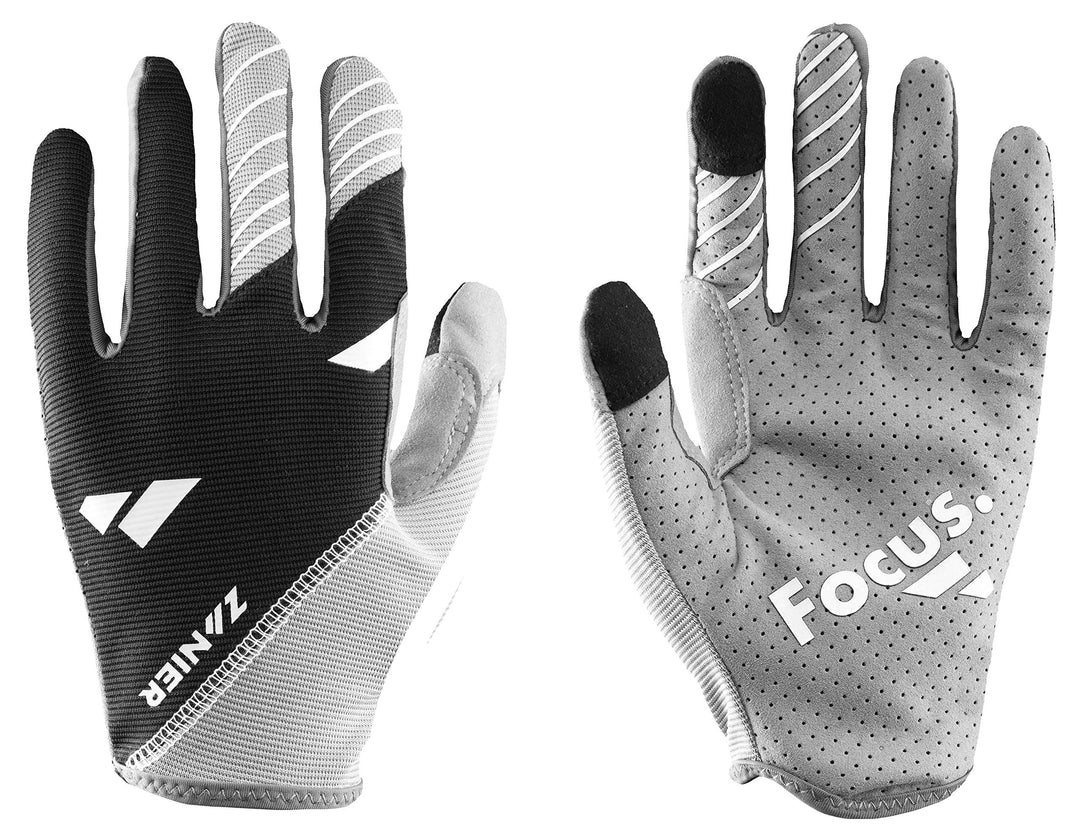 Zanier-Unisex-Handschuhe-SHREDDER 6.5 Anthrazit, Schwarz, 6.5 Anthrazit, Schwarz