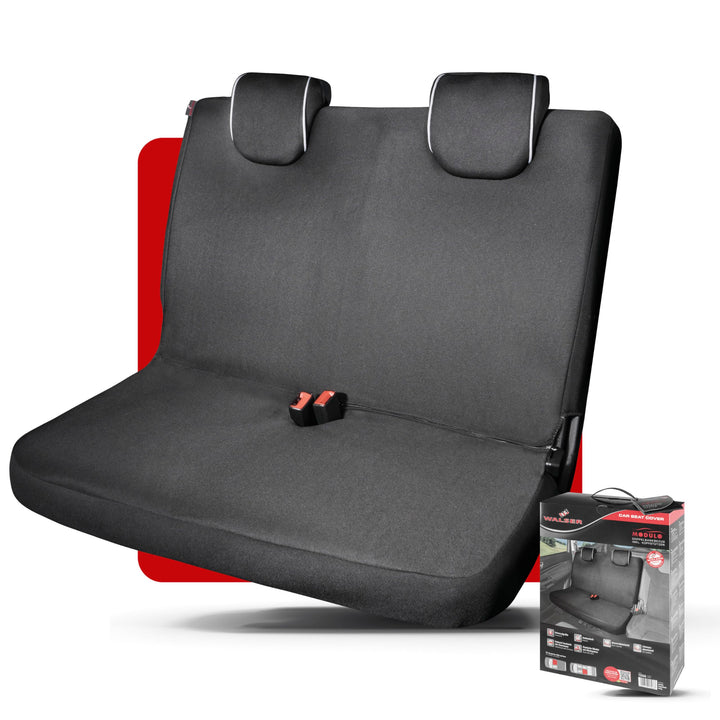 Walser Auto-Sitzbezug Doppelbankbezug Modulo, Universal Auto-Schonbezug für Normalsitze, Sitzschoner