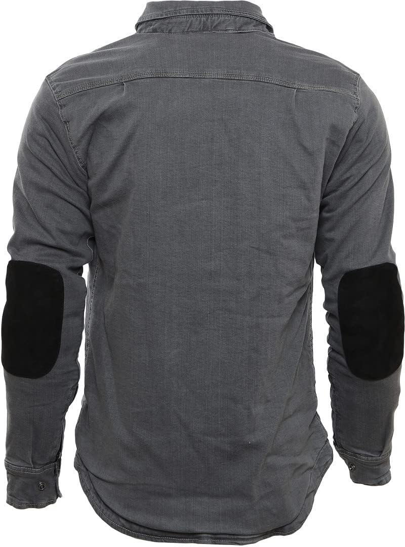 Bores Driver Motorrad Hemd (Dark Grey,S) S Grau, S Grau