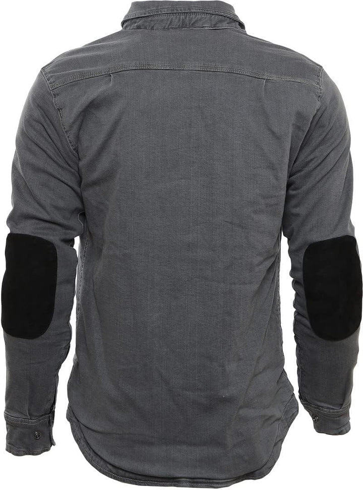Bores Driver Motorrad Hemd (Dark Grey,S) S Grau, S Grau