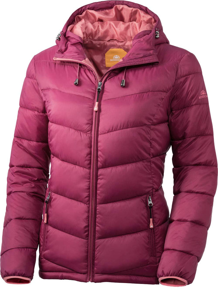 NORDCAP Steppjacke Damen, leichte Übergangsjacke, 100% Wattierung, atmungsaktive Frühlingsjacke, Gr.