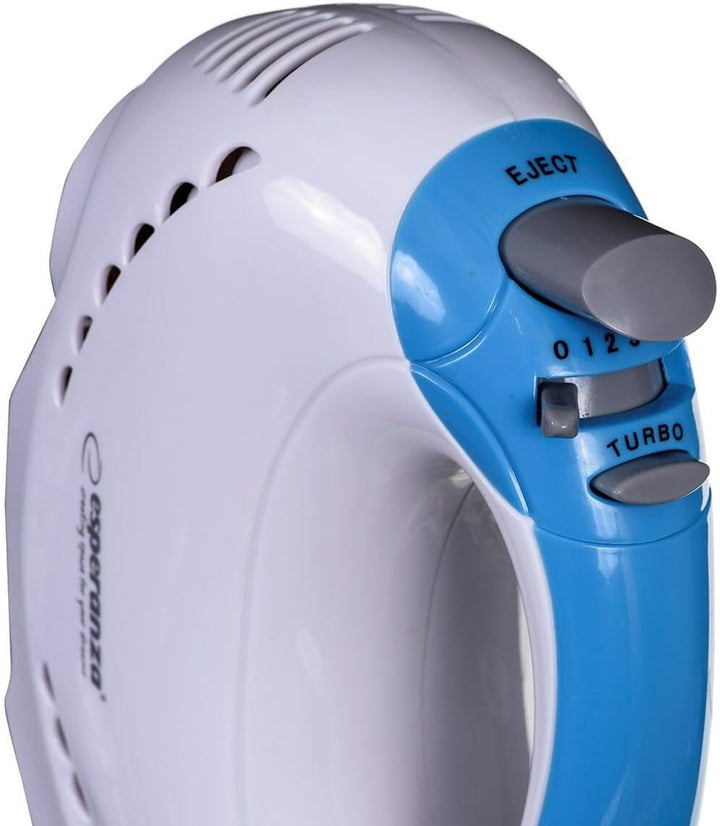 Handmixer Tiramisu 300W Weiss-Blau