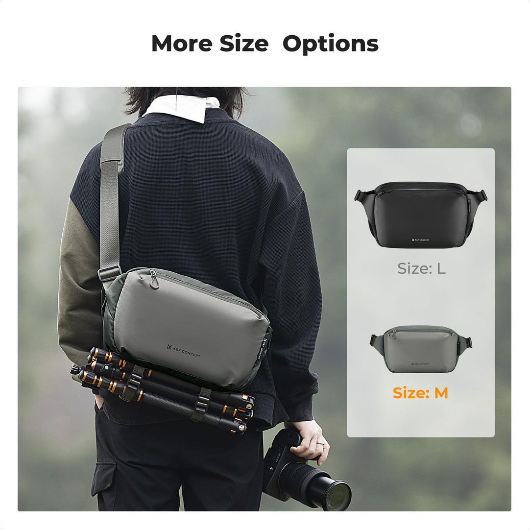 K&amp;F Concept Kamera-Rucksack, Schultertasche, quadratische Tasche, Taschen für Fotografen, Kamera-Rec
