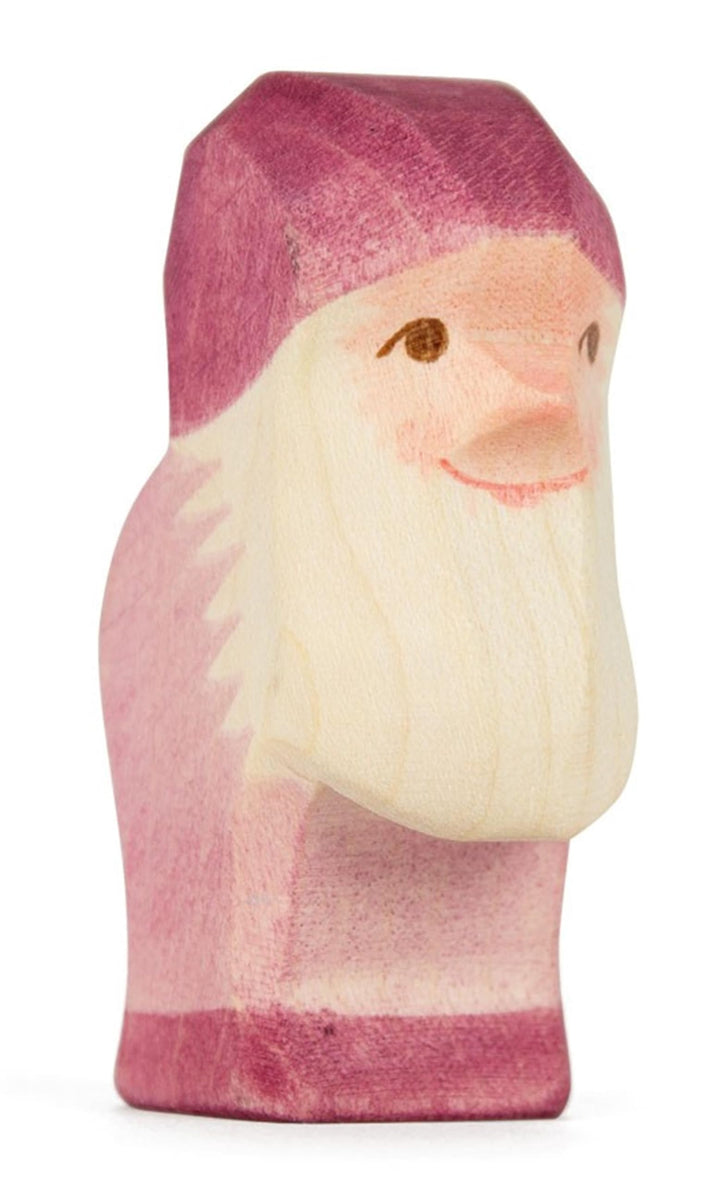 Ostheimer - 25047 - Zwerg violett, Holz, Handarbeit, 6,3cm x 3,5cm x 2,5cm