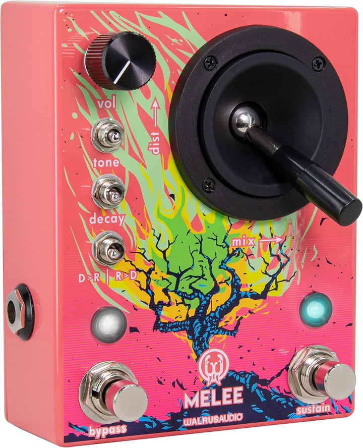 Walrus Audio Nahkampfwand der Lärm-Reverb-Verzerrung (900-1069)