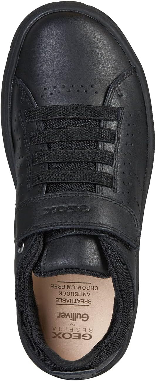 Geox Jungen J Nebcup Boy B Sneakers 28 EU Schwarz, 28 EU Schwarz