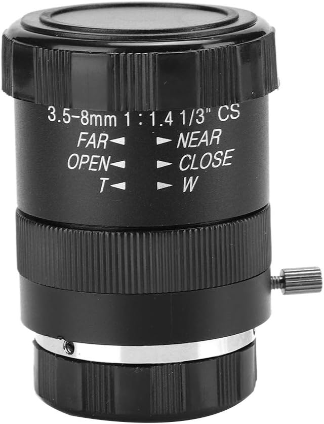 3,5–8 Mm Objektiv mit Manueller Blende Kameraobjektiv Manuelle Blende CS-Mount CCTV-Überwachungskame