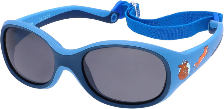 ActiveSol Grüffelo Kinder Sonnenbrille - Mädchen & Jungen - polarisiert, 2-6 Jahre Blau | Fuchsspies