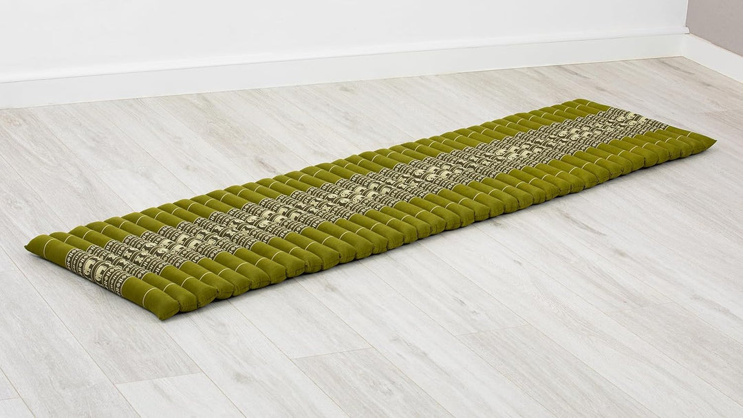 livasia Rollmatte Rollmatratze S schmal - 200x50x4,5cm - Gästebett Gästematratze 1 Person mit Muster