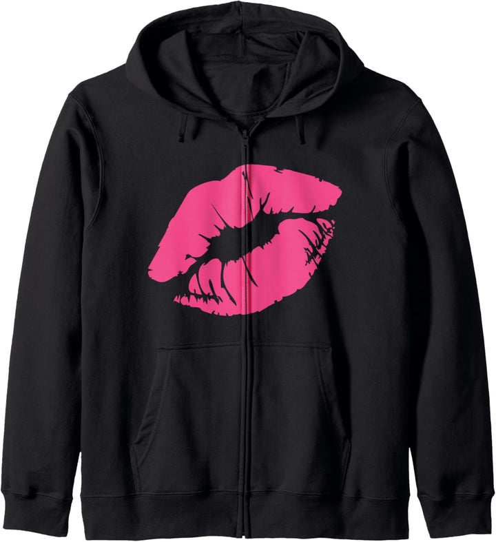 Big Huge Kiss Lippenstift Mark Kapuzenjacke