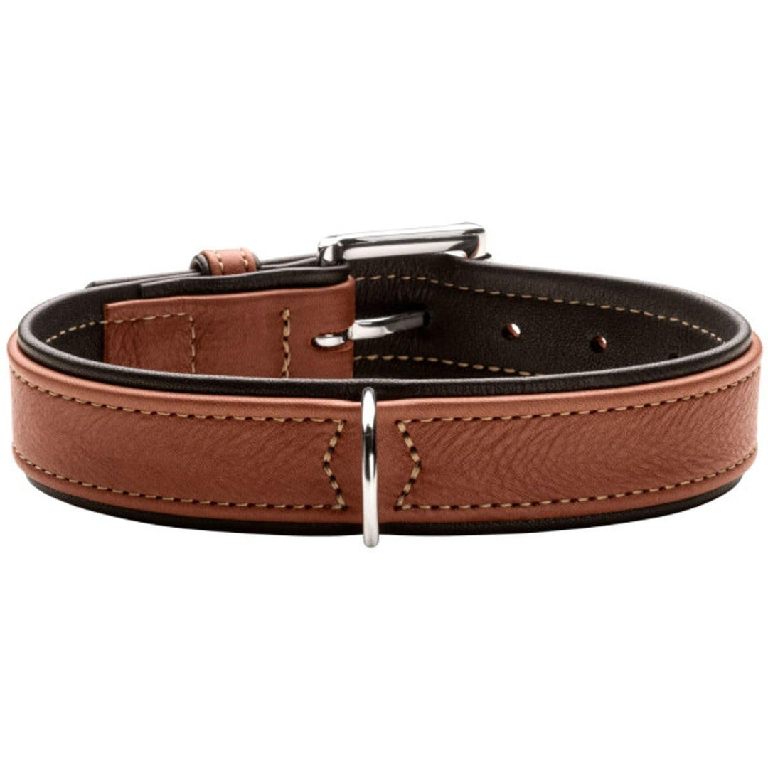 HUNTER Halsband Canadian Up Farbe Cognac/schwarz, Grösse 65 65 cognac/schwarz, 65 cognac/schwarz