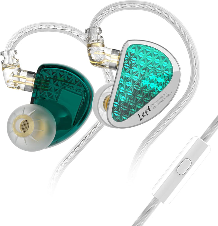 LINSOUL KZ AS16 Pro 16BA Balanced Armature Drivers Earphones HiFi Bass In Ear Monitor Earphones with