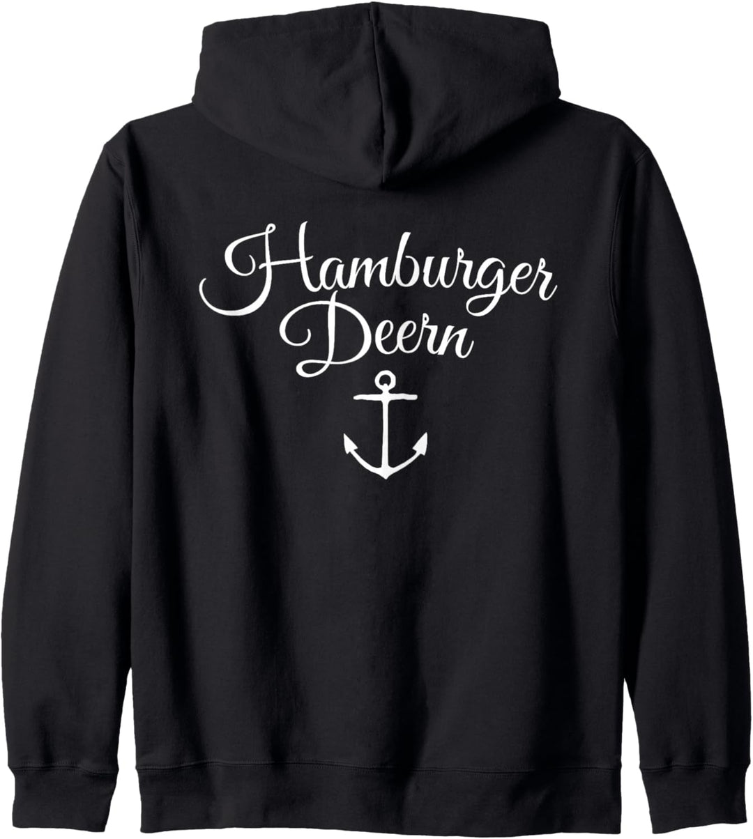 Hamburger Deern (Weiss) Hamburg Kapuzenjacke