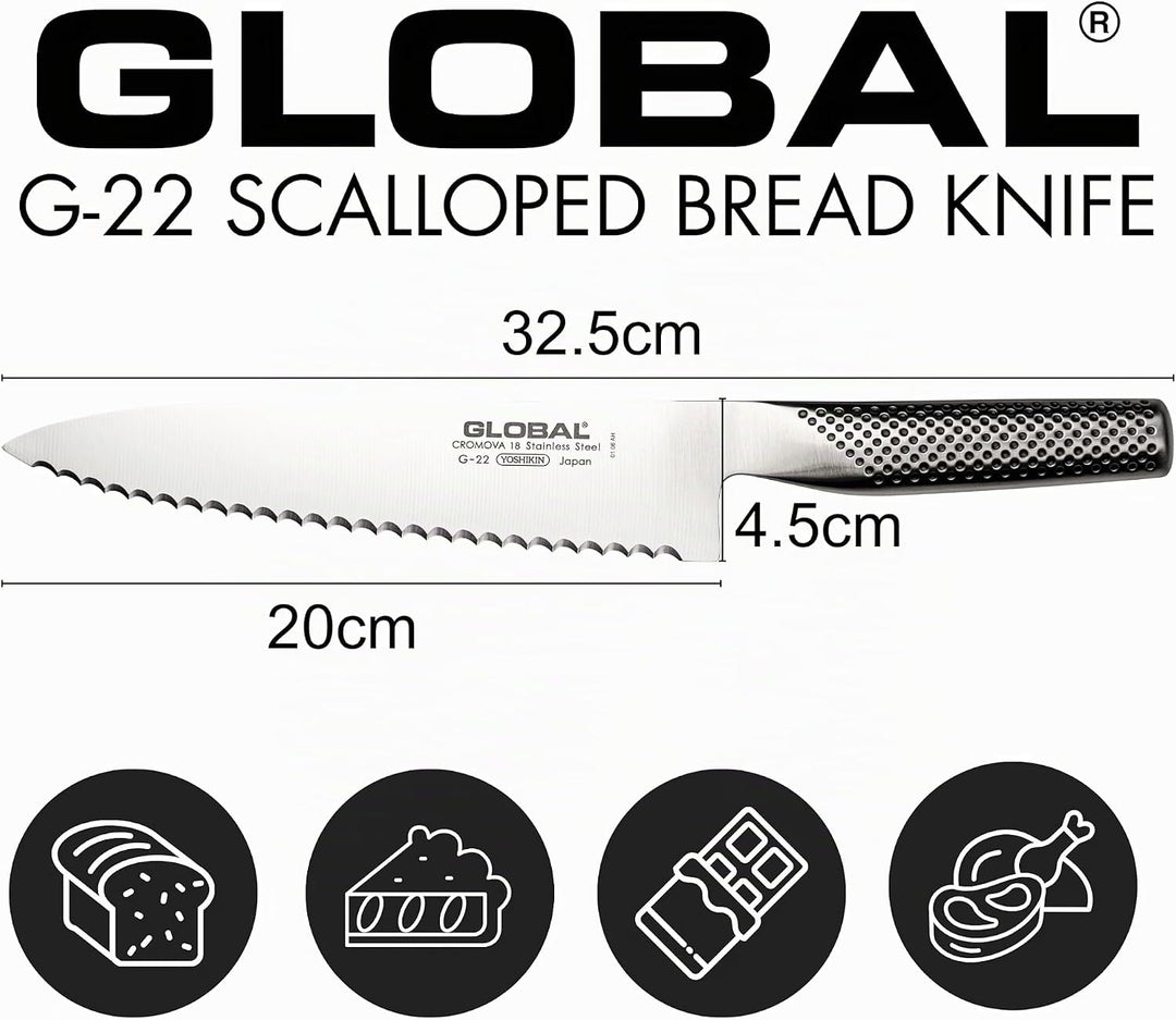 Global Brotmesser 20cm