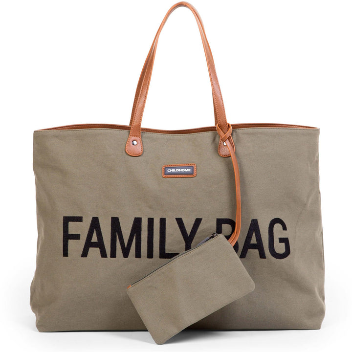 Childhome, Family Bag, Wickeltasche, Reise-/Wochenendtasche, grosses Fassungsvermögen, abnehmbare Ta
