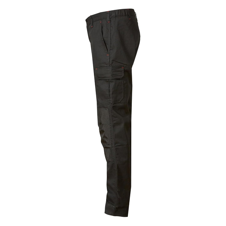 U-Power Herren-Arbeitshose, Cargohose mit elastischem Bund, mit Kniepolstertaschen, Multi_Pocket, be