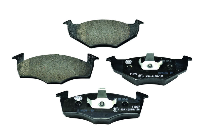 HELLA PAGID 8DB 355 007-911 Bremsbelagsatz - T1097 - Dicke/Stärke: 19.7mm - Bremssystem: VW II - nic