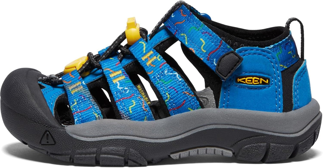 KEEN Unisex Kinder Newport H2 24 EU Austern Black, 24 EU Austern Black