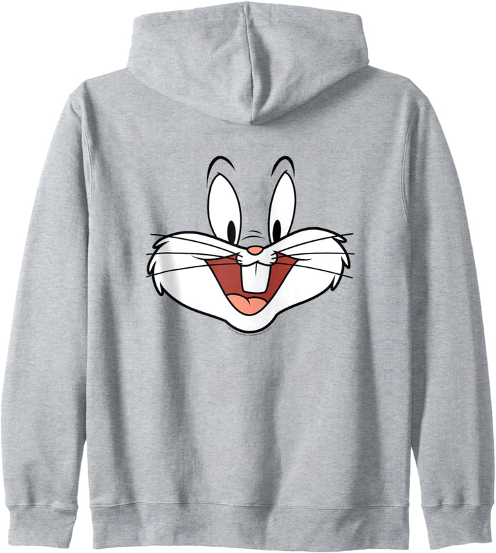 Looney Tunes Bugs Bunny Face Kapuzenjacke