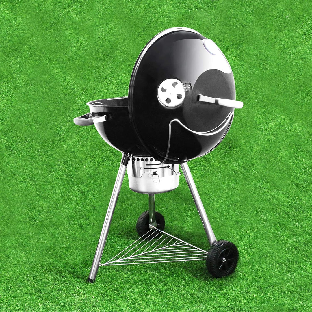 Denmay Slide-a-Side Deckelhalter für Weber 47cm und 57cm Kugelgrill, Holzkohlegrill 18–1/2 Zoll und