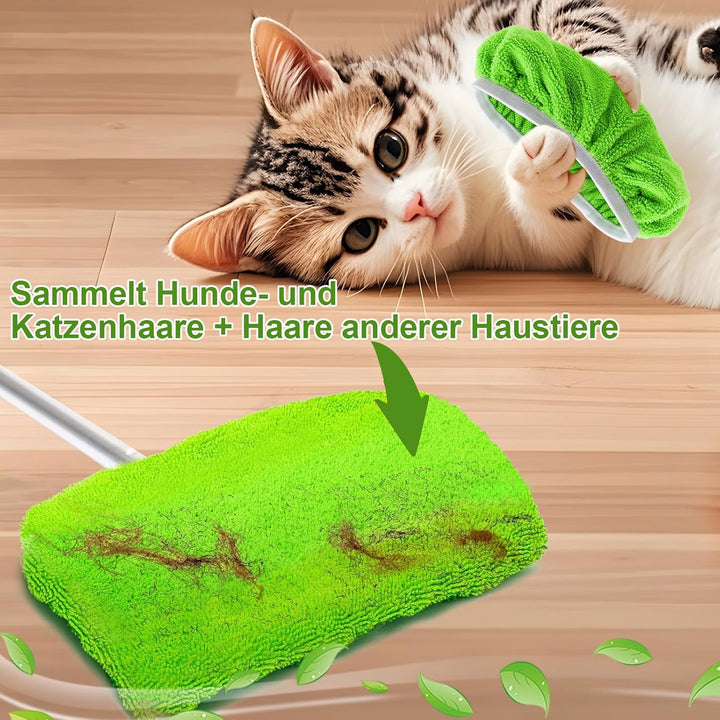20 Stück für Swiffer Bodentücher Tücher Mikrofaser Set, Waschbare Mikrofaser Bodentücher,Feucht- und