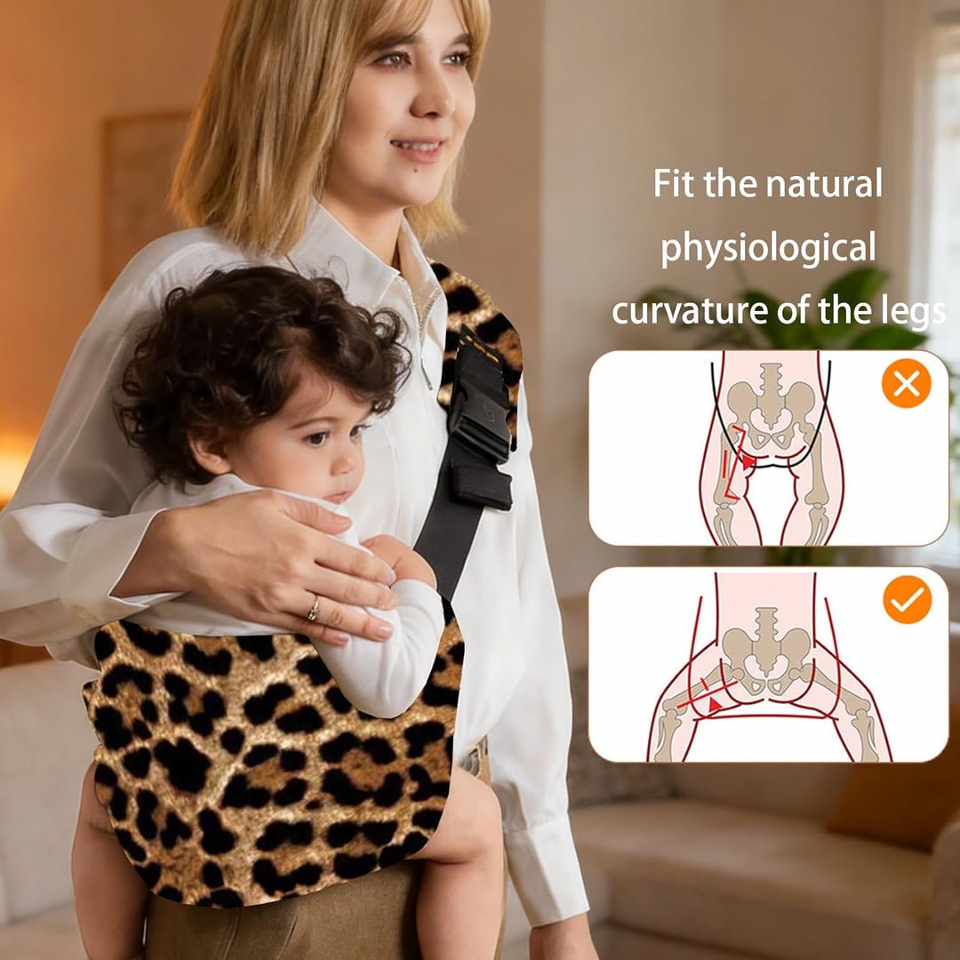 LUKIUP Tragetuch Neugeboren, Verstellbare Hüfttrage, Babytrage Seitlich, Ergonomische Tragetuch Neug