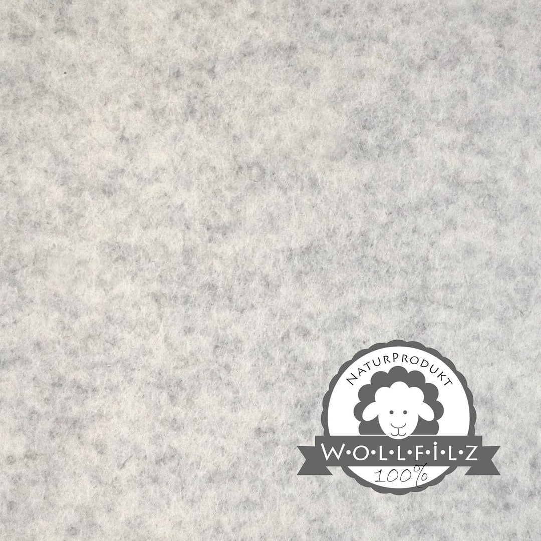 Goldi-Design Zeugnismappe Bücherwurm weiss 100% Wollfilzumschlag und Sichtbuch DIN A4 mit 20 Hüllen