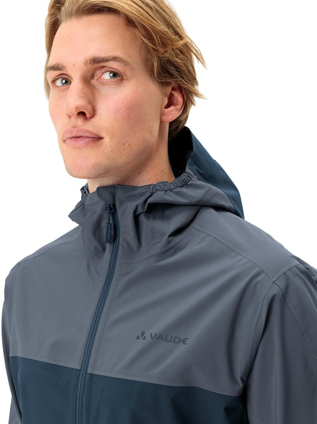VAUDE Men's Moab Rain Jacket - Regenjacke Herren S heron, S heron