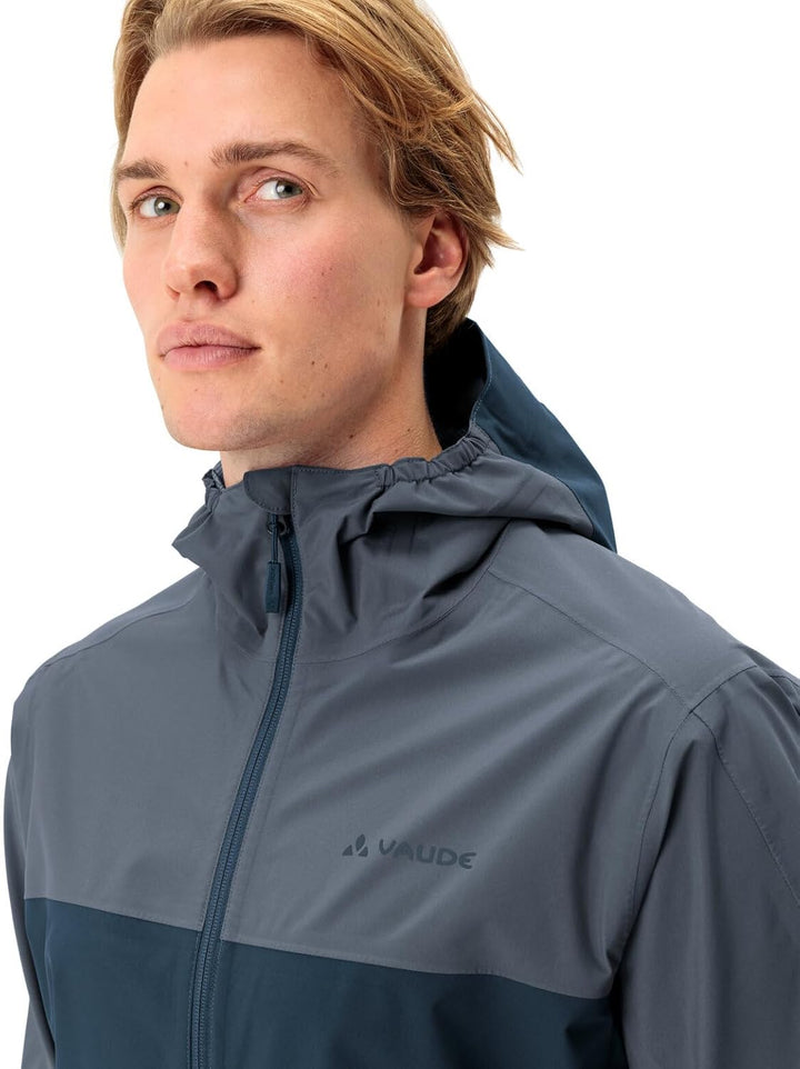 VAUDE Men's Moab Rain Jacket - Regenjacke Herren S heron, S heron