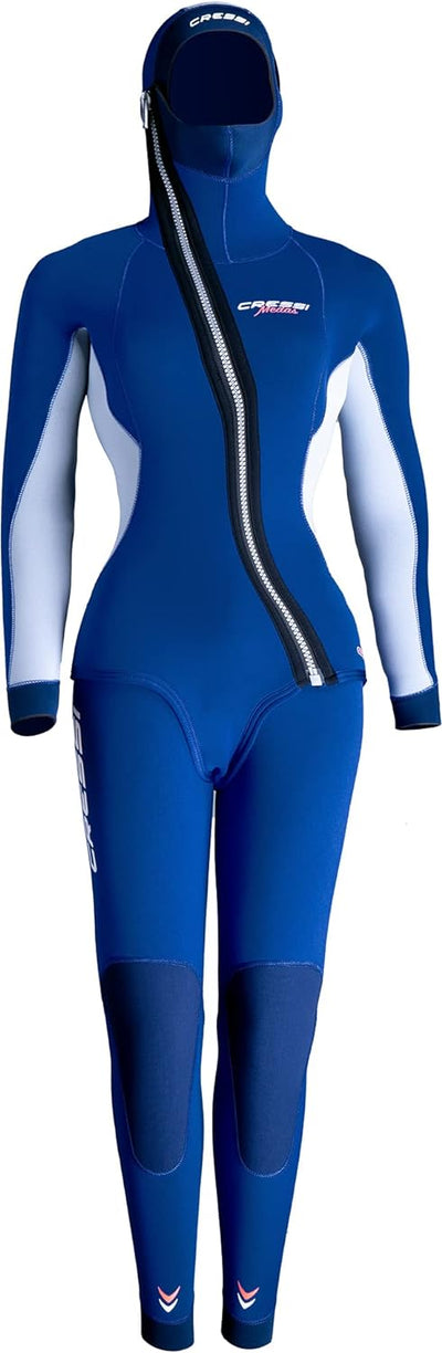 Cressi Medas Lady Complete Wetsuit 5mm - Tauch Neoprenanzug bestehend aus Hose/Mieder-Reissverschlus