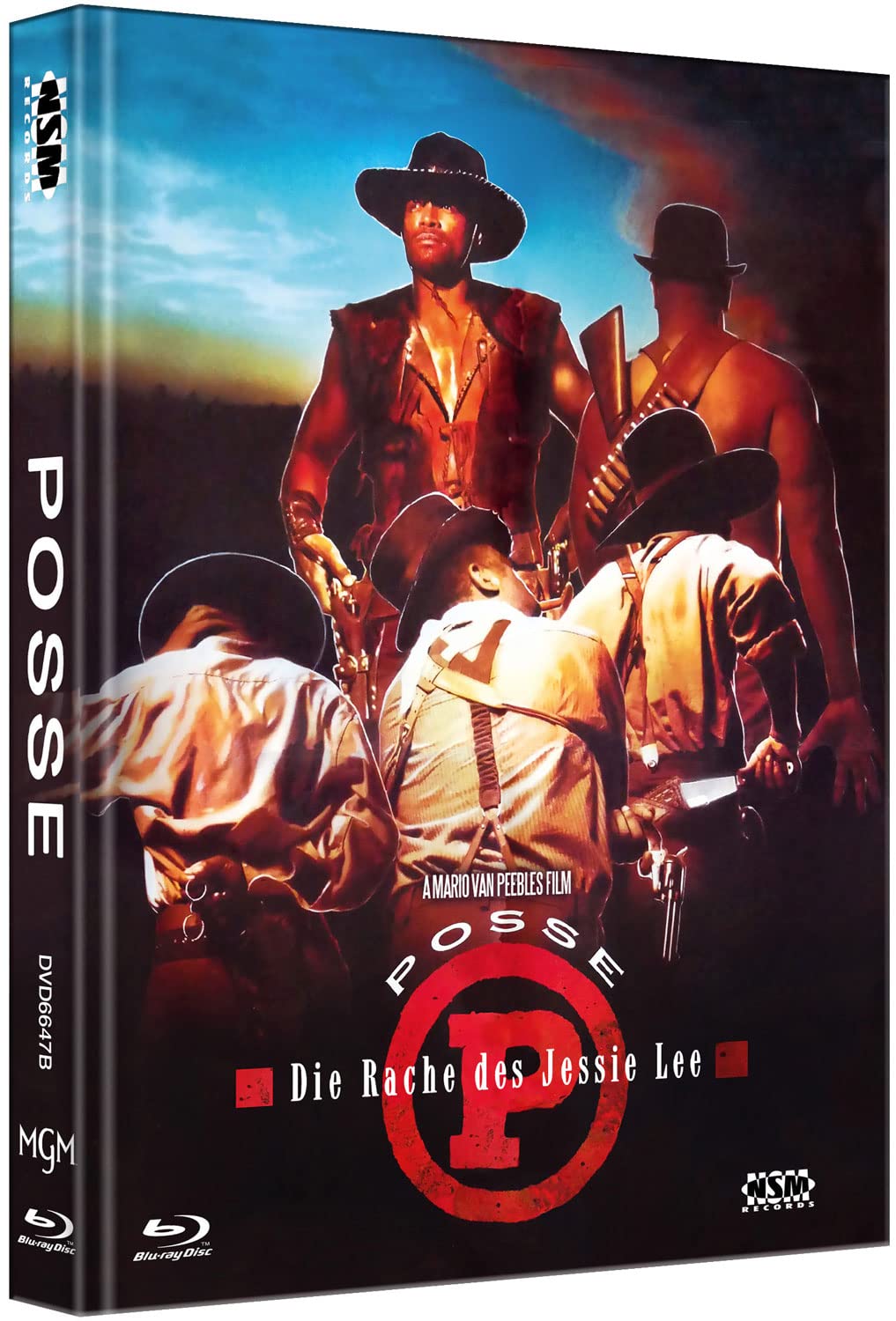 Posse - Die Rache des Jesse Lee [Blu-Ray+DVD] - uncut - limitiertes Mediabook Cover B, Blu-ray