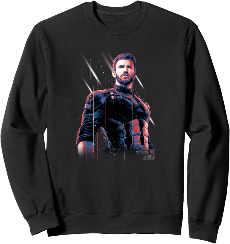 Marvel Avengers: Infinity War Captain America Glitch Sweatshirt