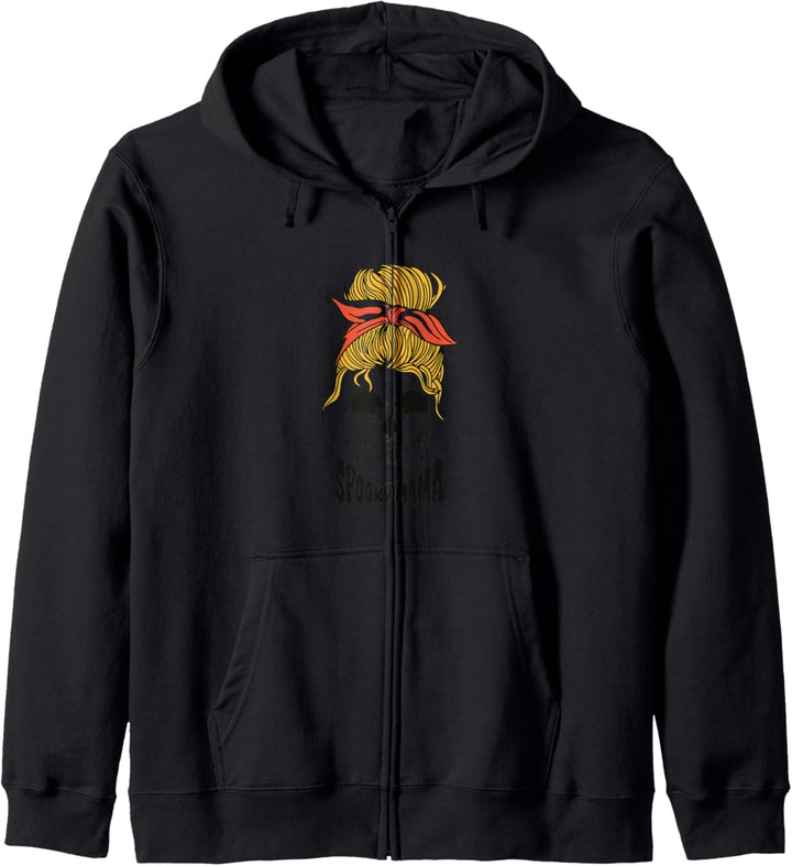 Spooky Mama Halloween Kostüm Damen Kapuzenjacke