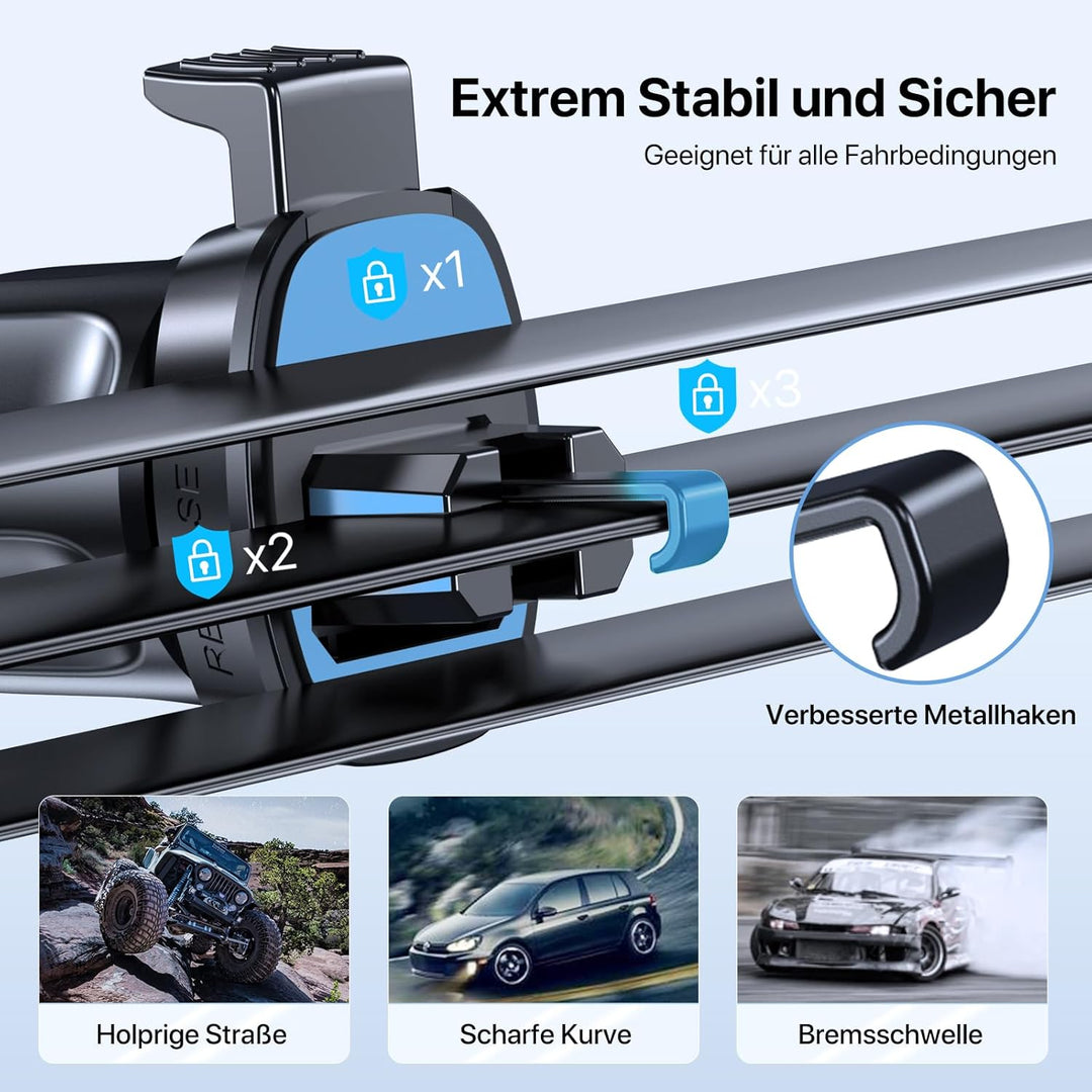 Miracase Handyhalterung Auto für MagSafe [20x N52 Magnet] Smartphone Halterung Universal Magnetische