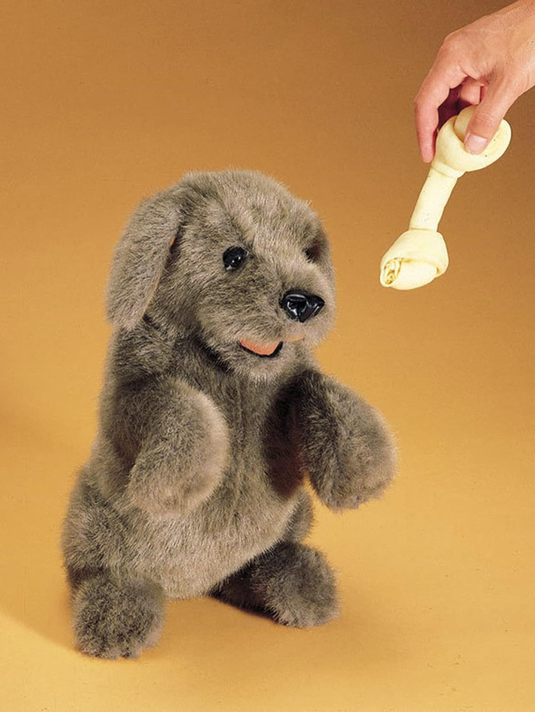 Folkmanis Sitting Dog Hand Puppet