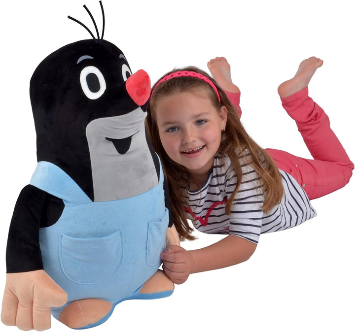 Plüschtier Kuscheltier 50 cm Original Der Kleine Maulwurf mit Blau Hose, Stehend Stofftier Schmuseti